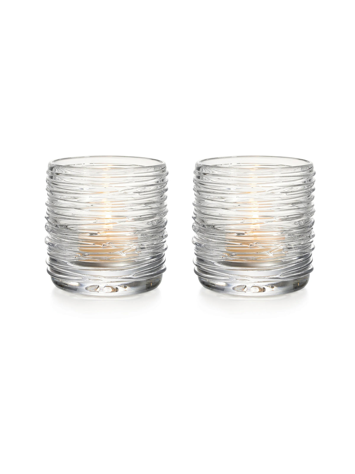 Simon Pearce Echo Lake Tealight Set in Gift Box