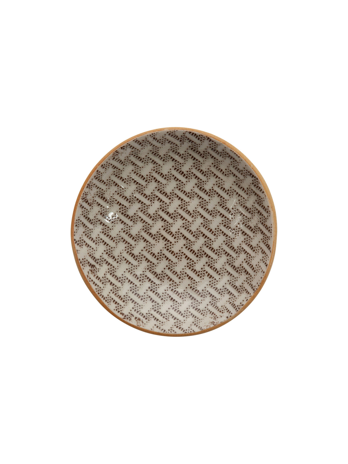 Terrafirma Ceramics Chestnut Oil Dip Wicker Weston Table