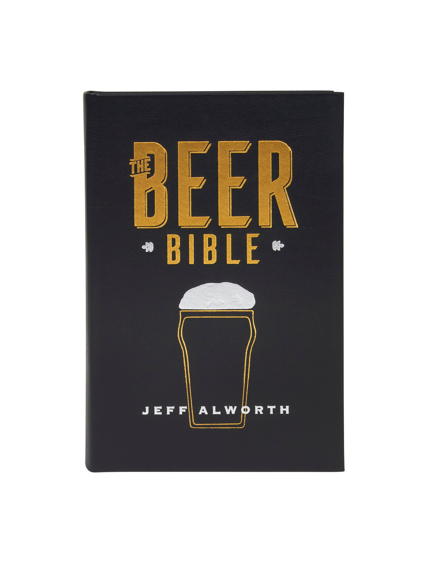 The Beer Bible Leather Bound Edition Weston Table