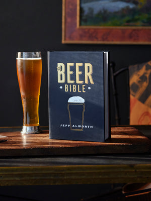  The Beer Bible Leather Bound Edition Weston Table 