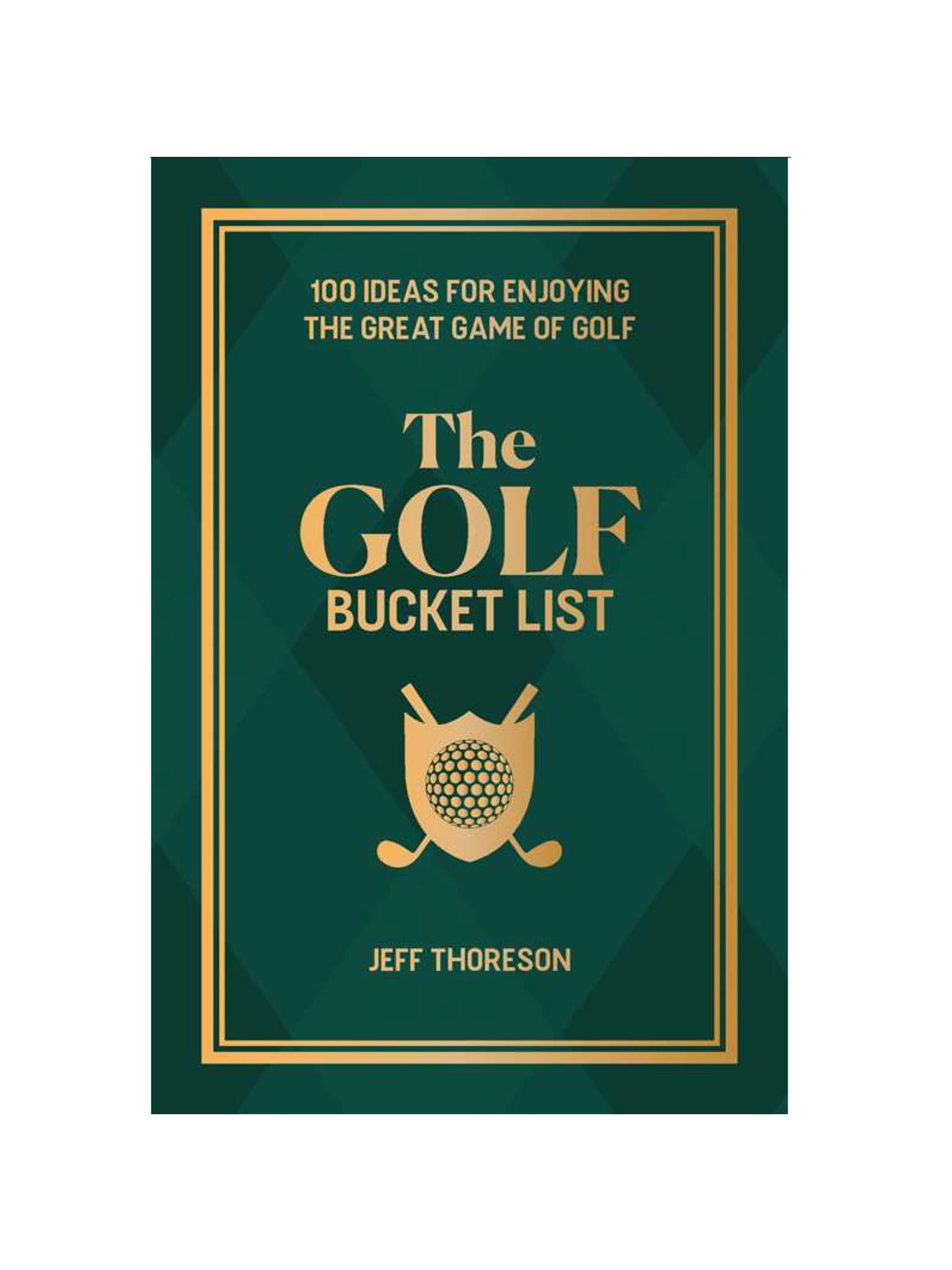 Golf Bucket List by Jeffrey Thoreson Weston Table
