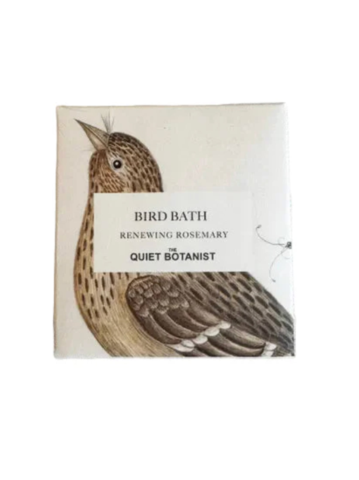 The Quiet Botanist Bird Bath Handmade Soap Weston Table