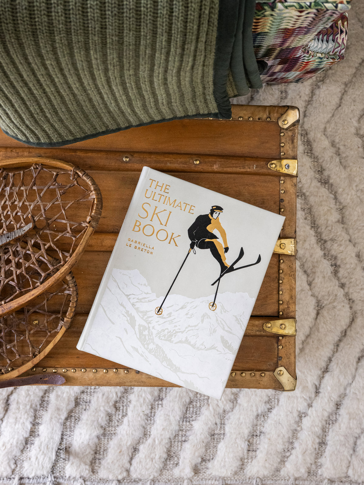 The Ultimate Ski Book Leather Bound Edition Weston Table