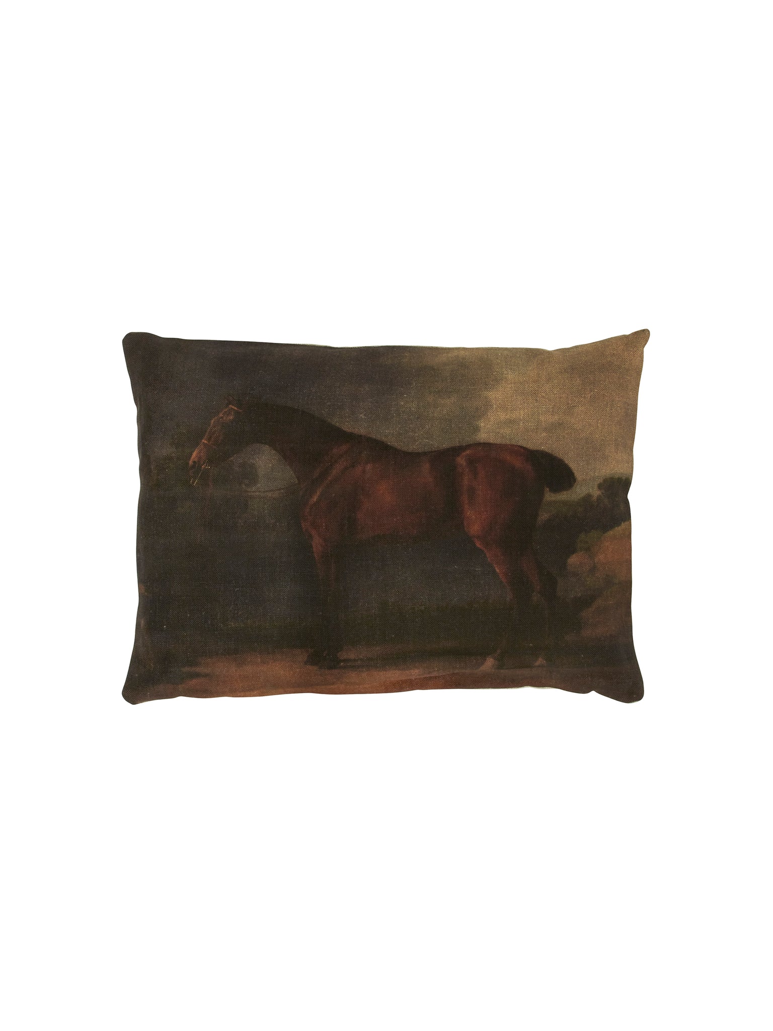 Thoroughbred Horse Pillow 12" x 16" Weston Table