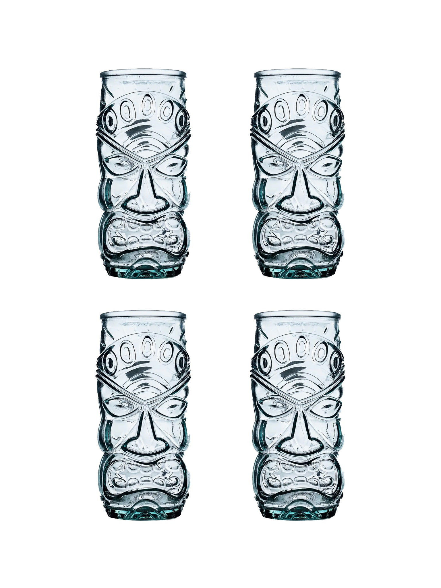 Tiki Recycled Glasses Set of Four Weston Table