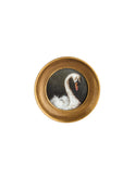 Tiny Swan Framed Oil Painting Weston Table