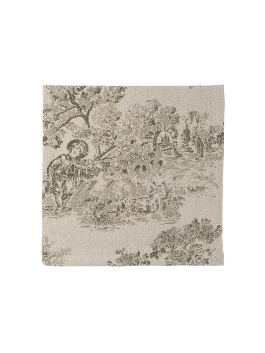 Toile de Jouy Ficelle Napkins Weston Table