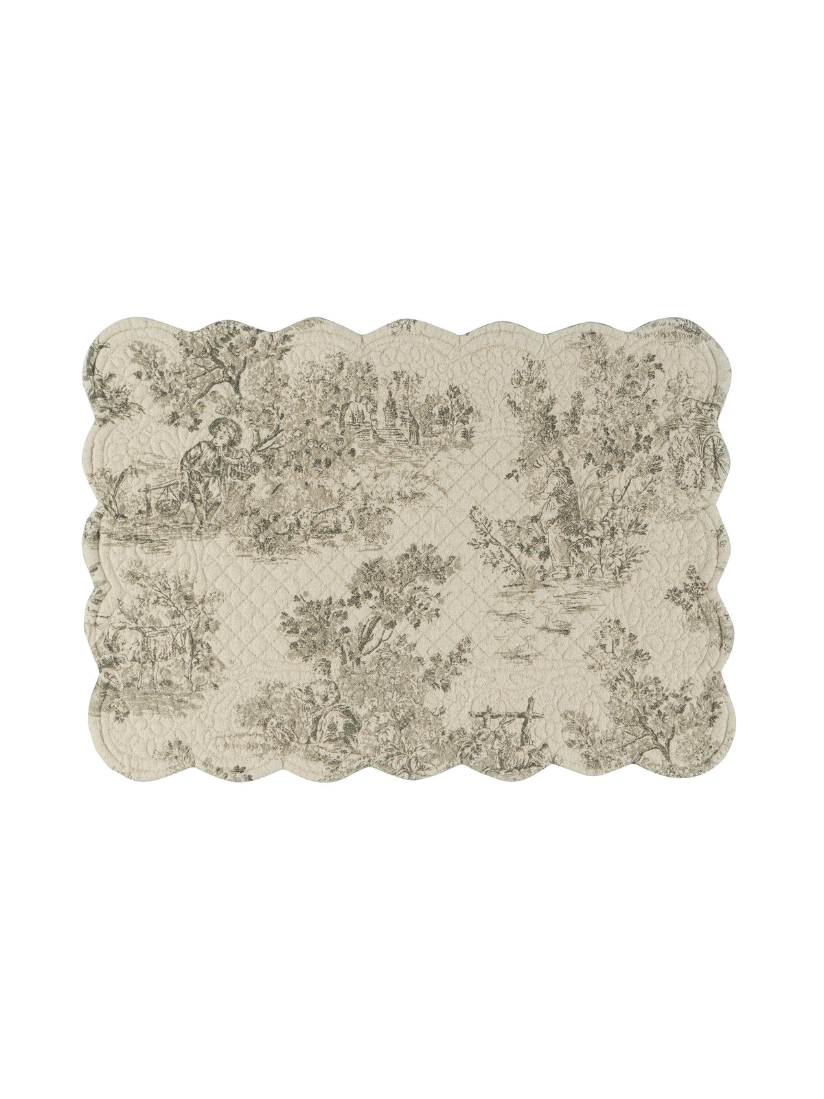 Toile de Jouy Ficelle Placemats Weston Table