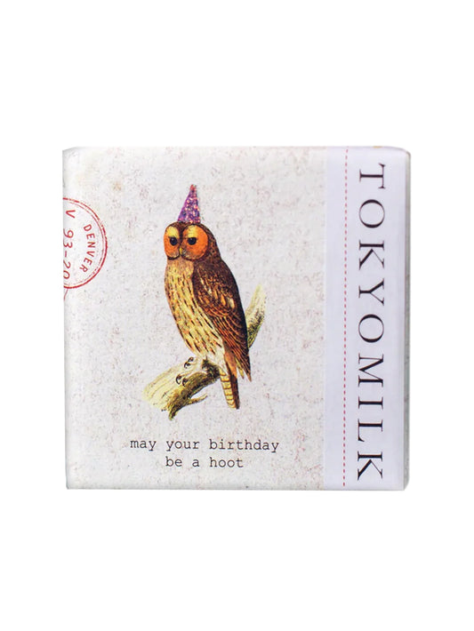 TokyoMilk Birthday Hoot Bar Soap Weston Table