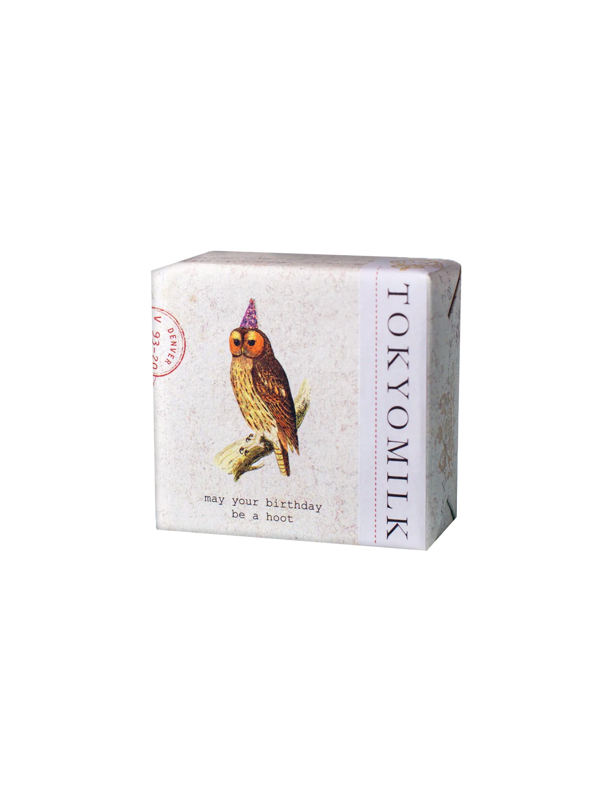 TokyoMilk Birthday Hoot Bar Soap Weston Table SP