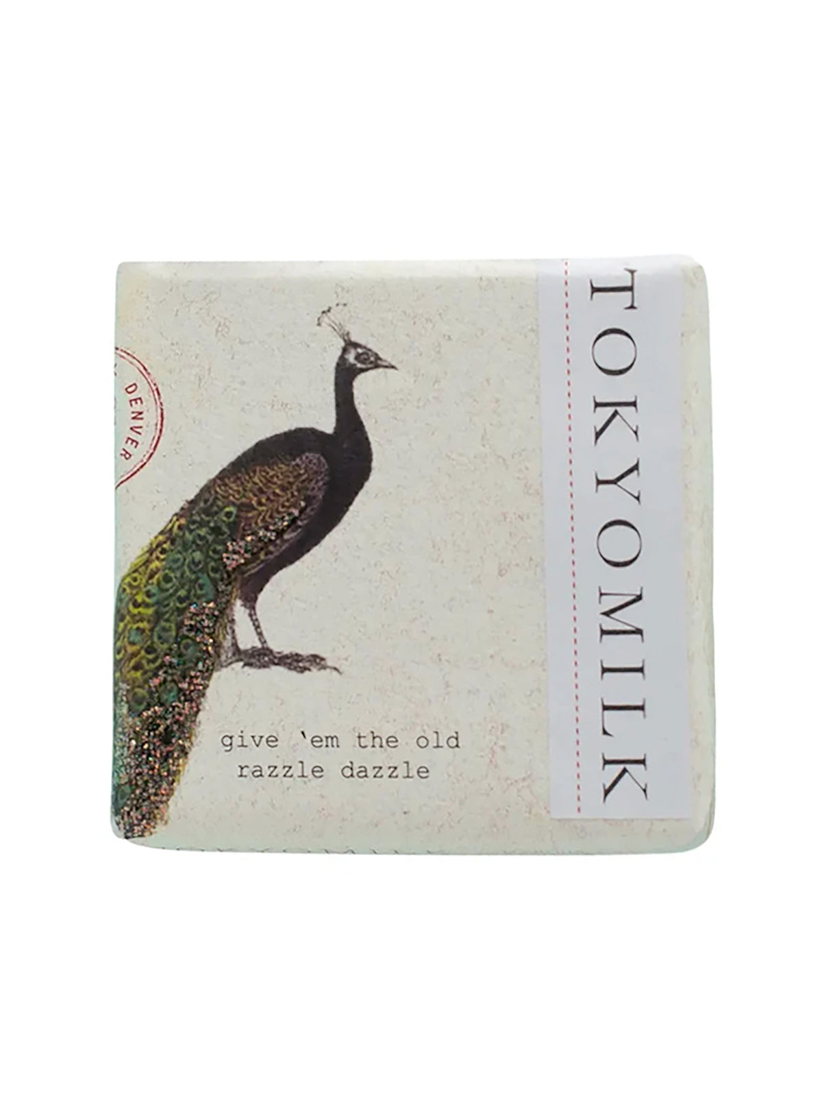TokyoMilk Razzle Dazzle Peacock Bar Soap Weston Table
