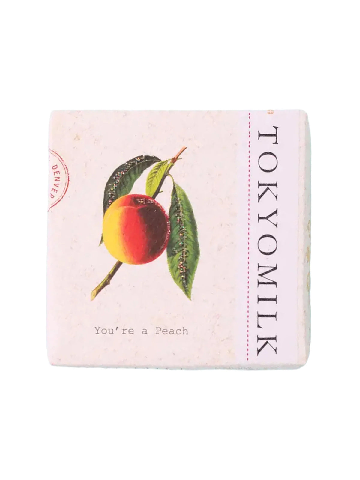 TokyoMilk You're a Peach Bar Soap Weston Table