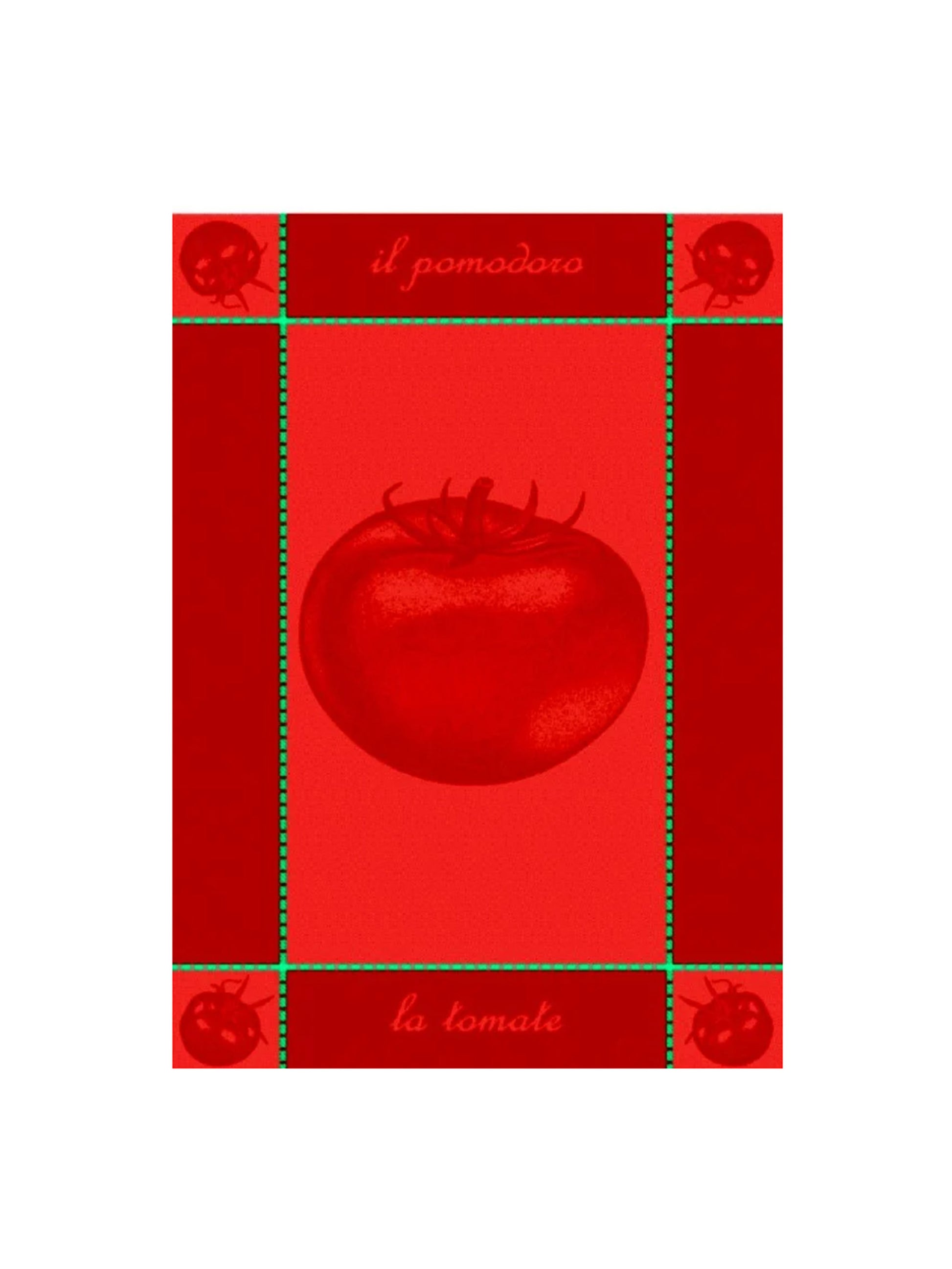 Tomato Jacquard Kitchen Towel Weston Table