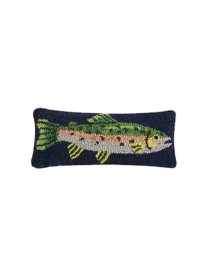  Trout Wool Hook Pillow 