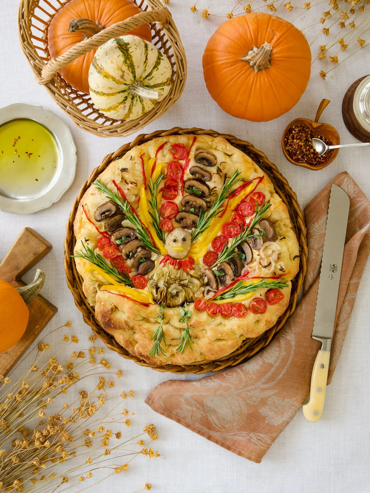 Thanksgiving Focaccia