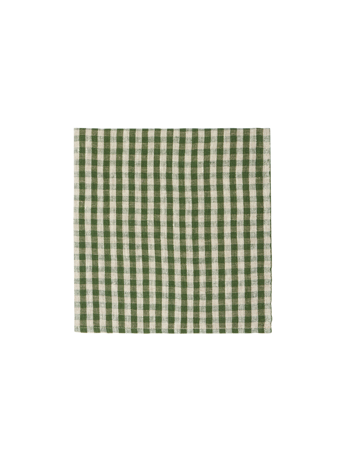 Vermont Forest Gingham Linen Collection Napkins Weston Table