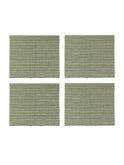 Vermont Forest Gingham Linen Collection Placemats Set of Four Weston Table