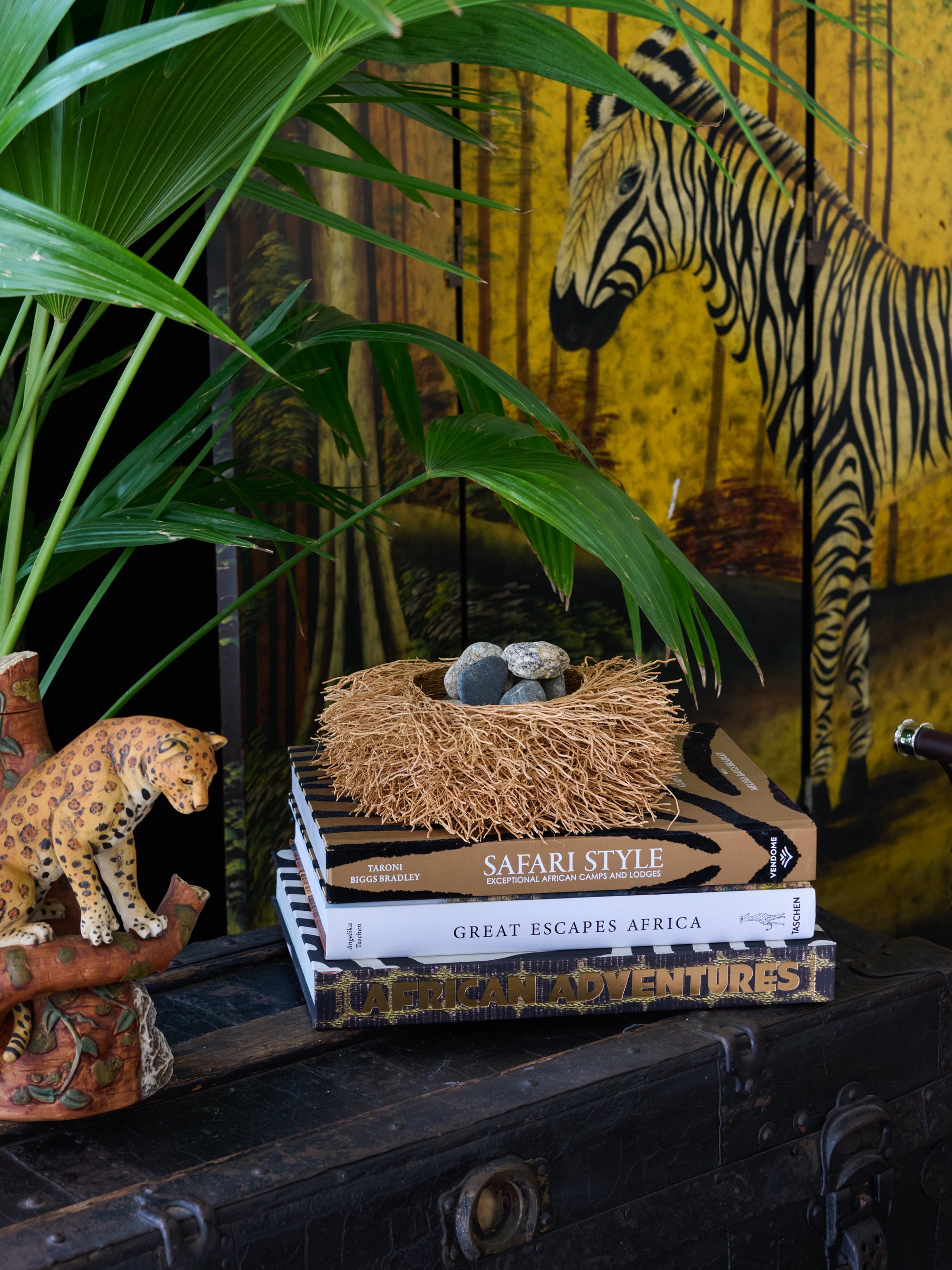 Vetiver Nest Basket Weston Table