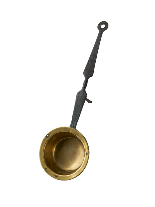 Vintage 1720s English Bronze Mounted Cooking Skillet Weston Table