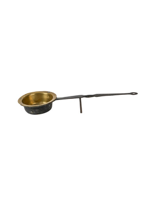  Vintage 1720s English Bronze Mounted Cooking Skillet Weston Table 