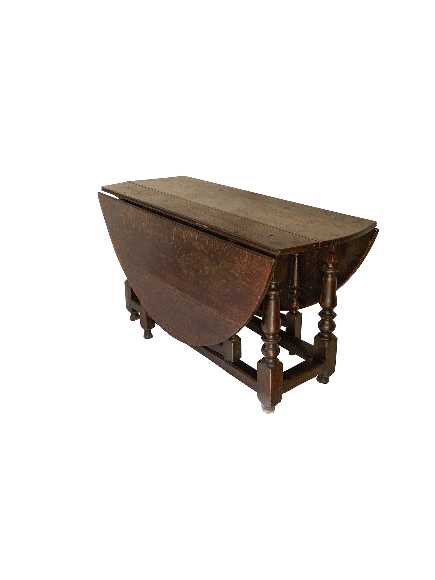 Vintage 1820s French Barrel Leg Table Weston Table