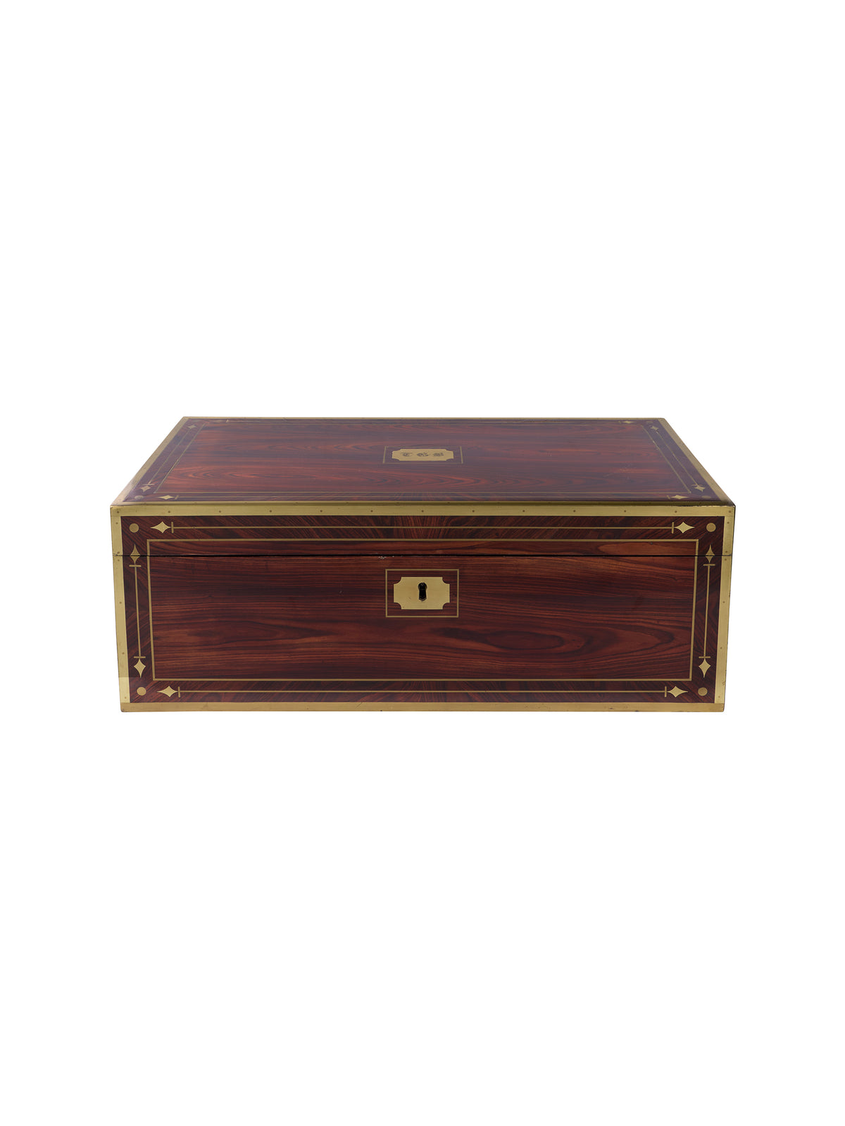 Vintage 1830s English Rosewood Writing Slope Weston Table