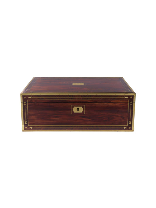 Vintage 1830s English Rosewood Writing Slope Weston Table