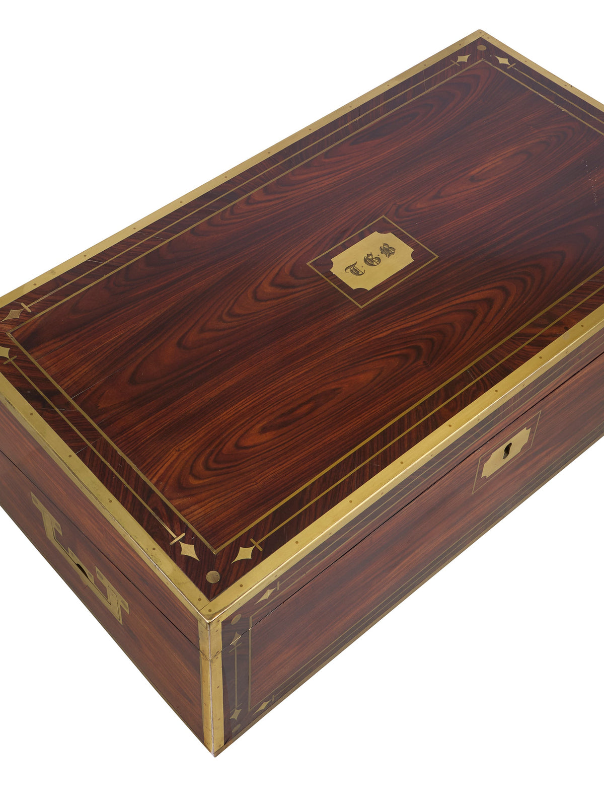 Vintage 1830s English Rosewood Writing Slope Weston Table