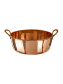 Vintage 1860s English Commercial Copper Preserve Pan Weston Table