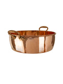 Vintage 1860s English Commercial Copper Preserve Pan Weston Table