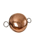 Vintage 1860s French Twin Handled Copper Colander Weston Table
