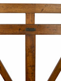 Vintage 1860s English Mahogany Easel Weston Table