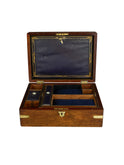 Vintage 1860s Mahogany Gentleman's Dressing Box Weston Table