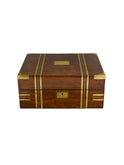 Vintage 1860s Regency Rosewood Campaign Dressing Box Weston Table
