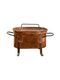 Vintage 1870s Copper Hearth Oven Weston Table