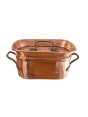 Vintage 1870s French Copper Daubiere Weston Table