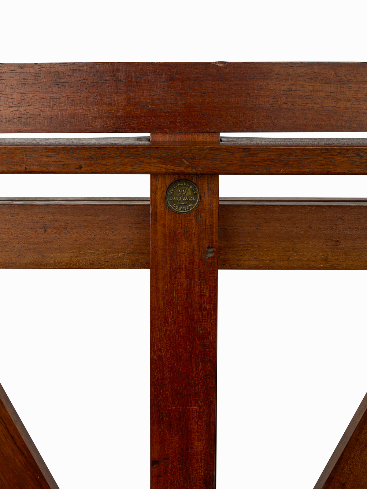 Vintage 1870s London Mahogany Easel Weston Table