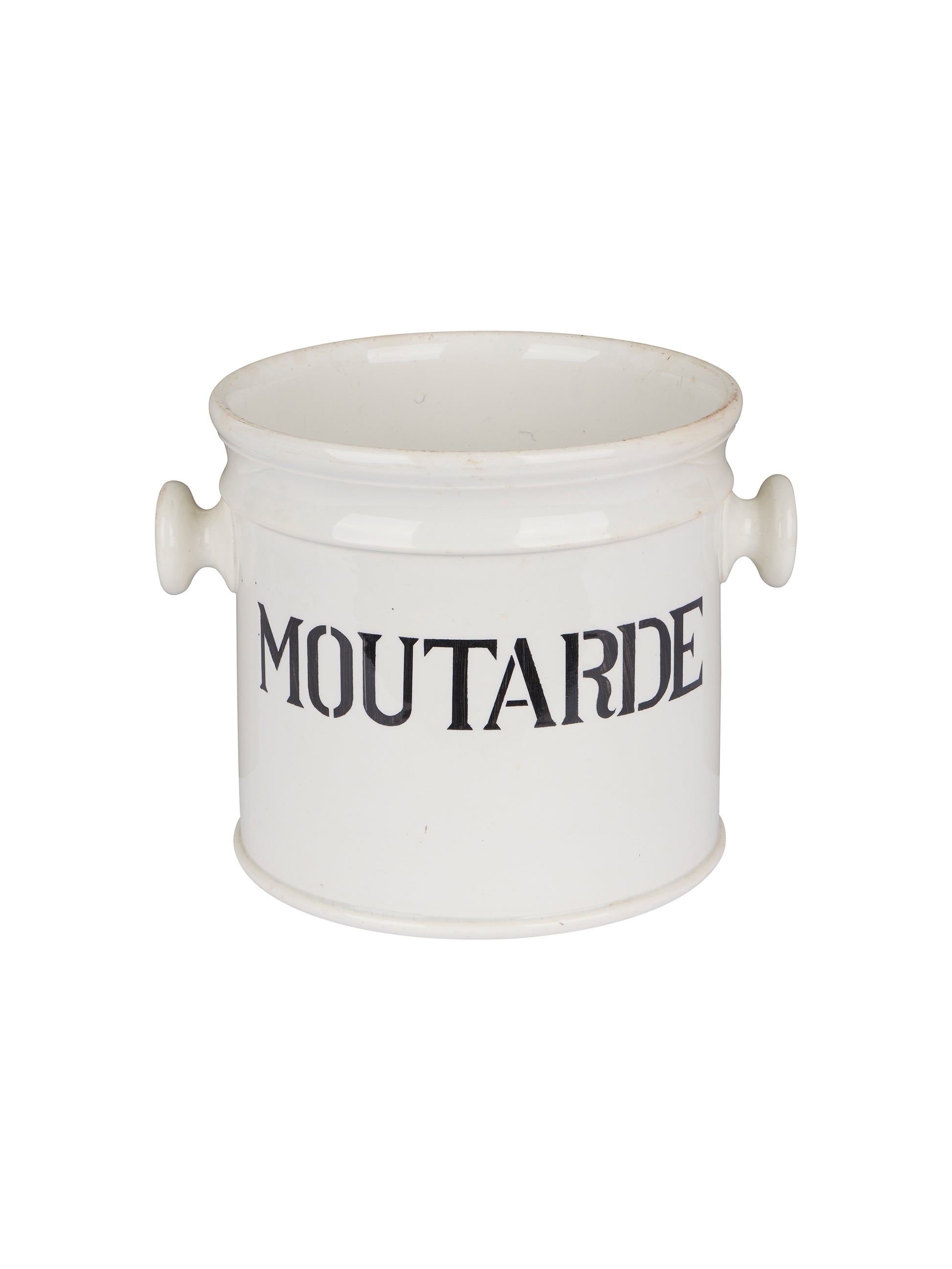 Vintage 1870s Moutarde Mustard Pot Weston Table