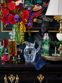 Vintage 1870s St. Lambert Crystal Pitcher Weston Table