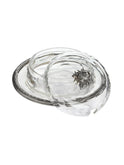 Vintage 1870s Sterling Silver and Glass Cheese Dome Weston Table