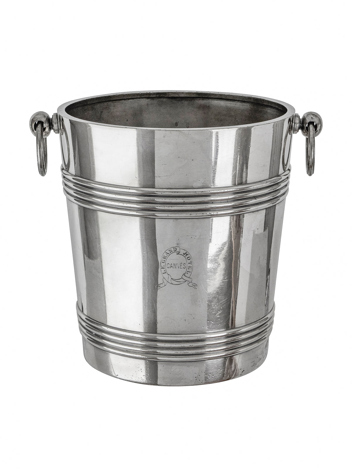 Vintage 1880s Christofle Le Grand Hotel Champagne Bucket Weston Table