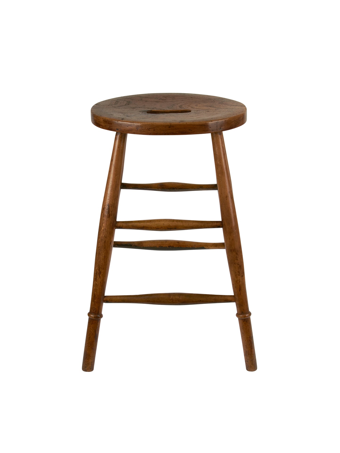 Vintage 1880s English Pub Stool Weston Table