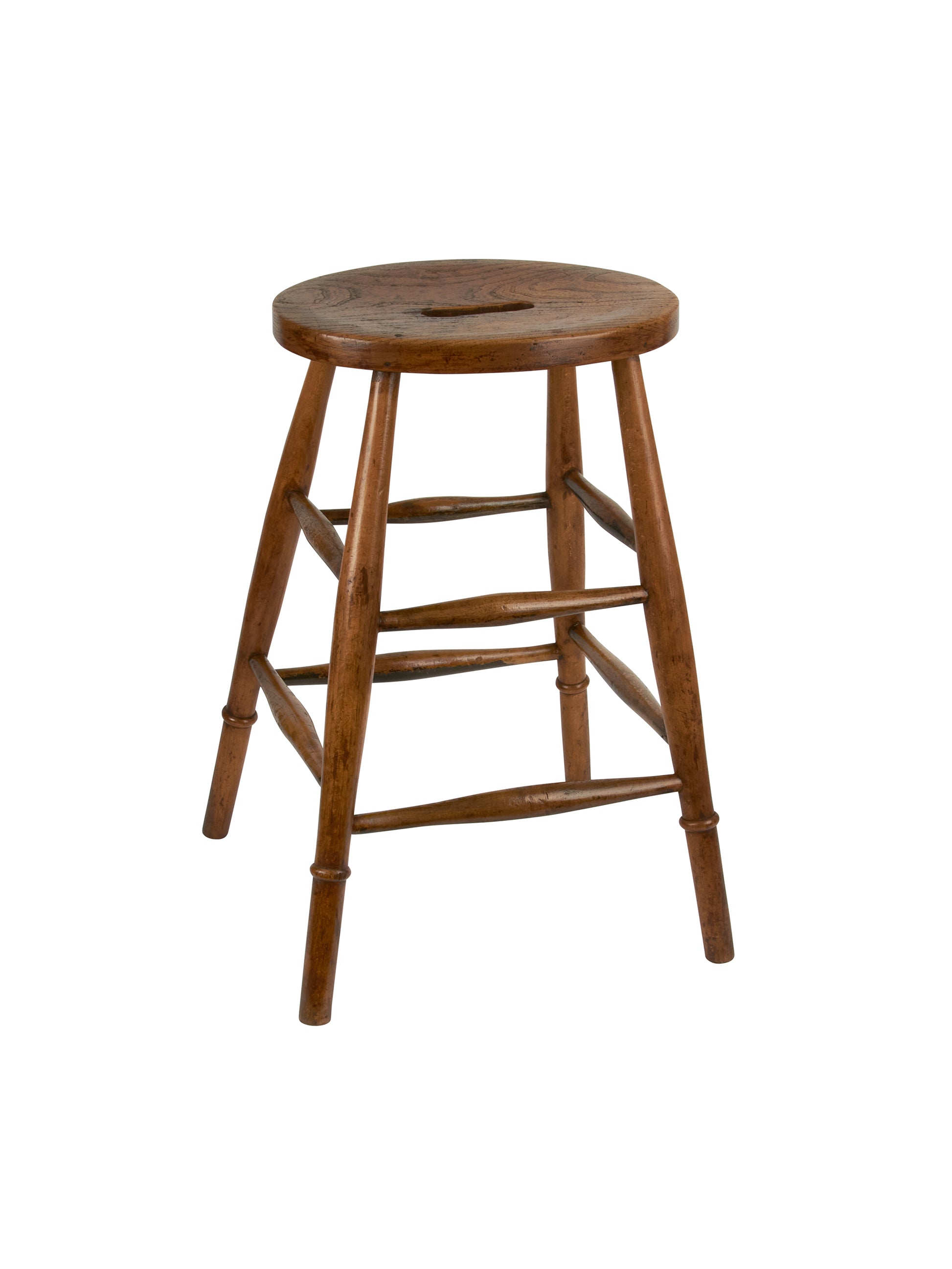 Vintage 1880s English Pub Stool Weston Table