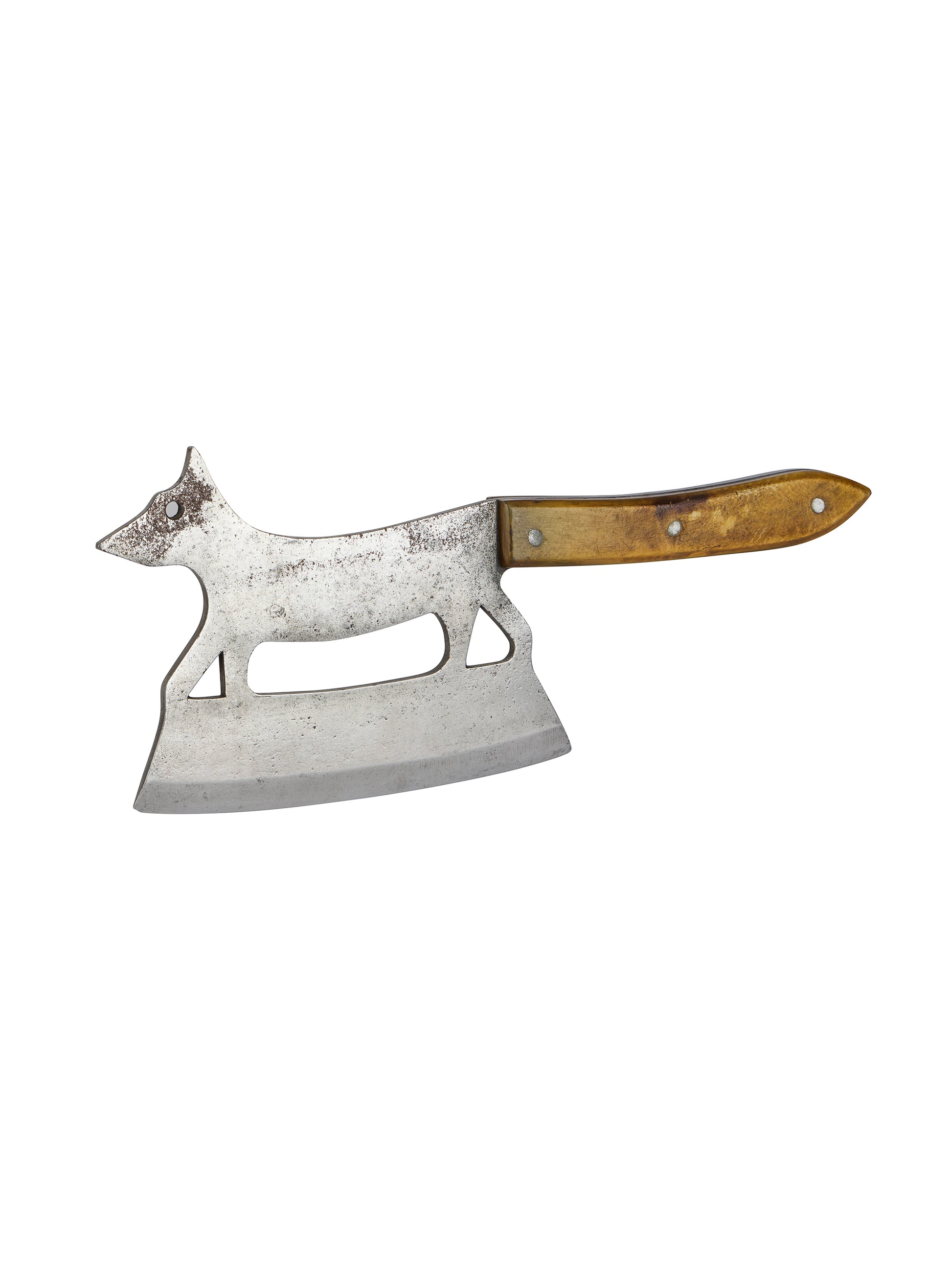 Vintage 1880s Fox Shaped Ice Cleaver Weston Table