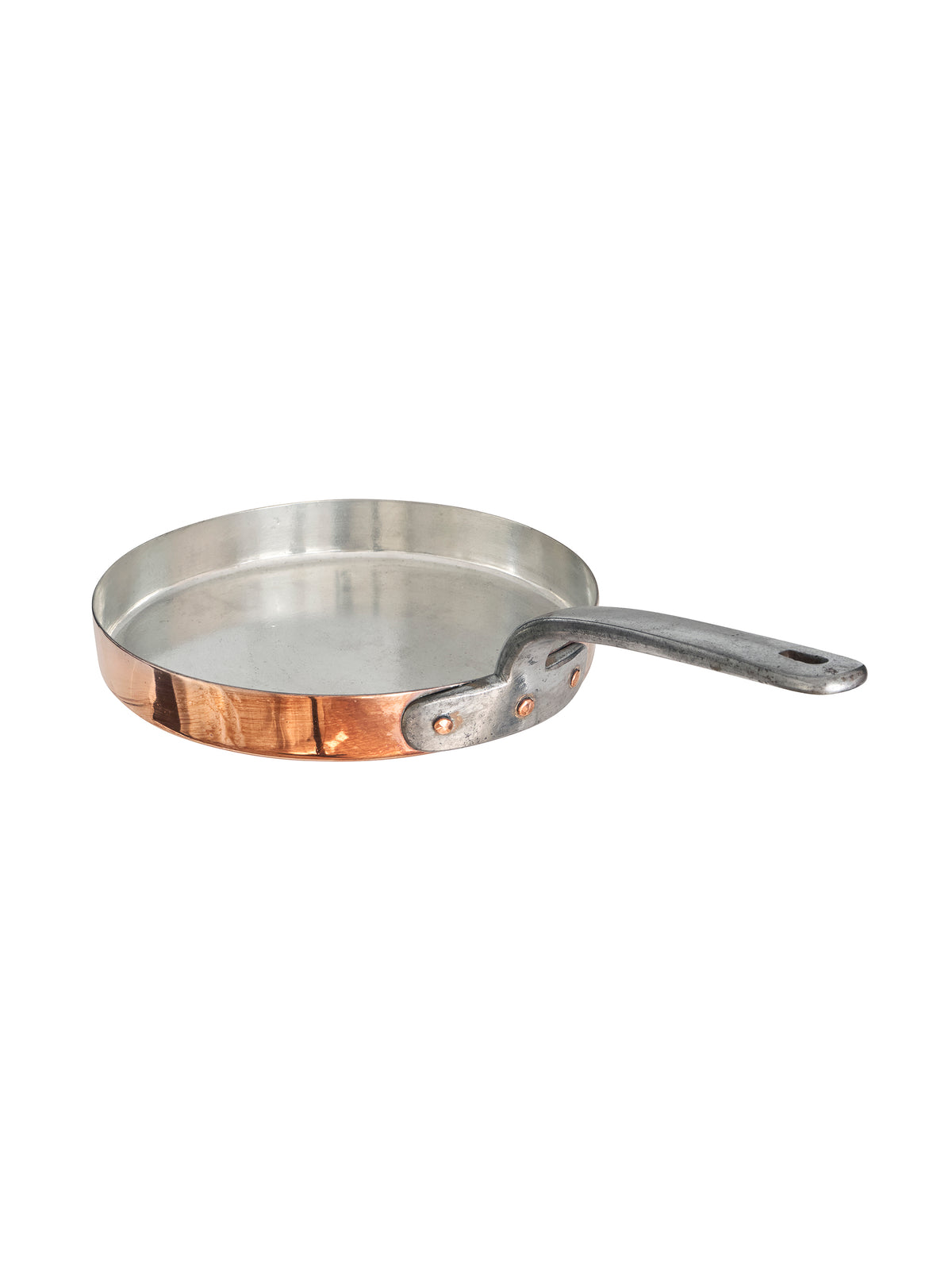 Vintage 1880s French Copper Sauté Pan Weston Table 