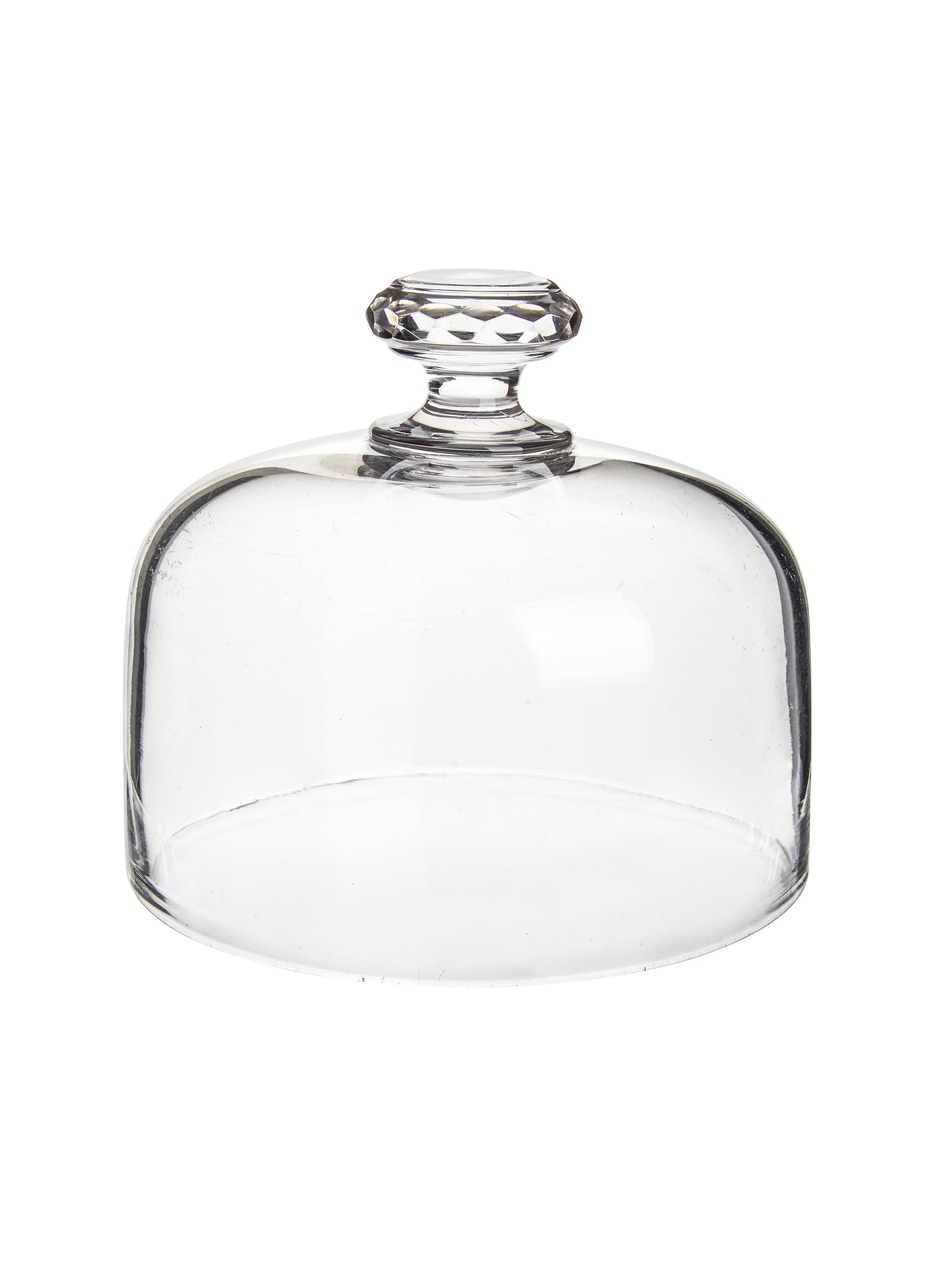 Vintage 1880s French Glass Cheese Cloche Weston Table