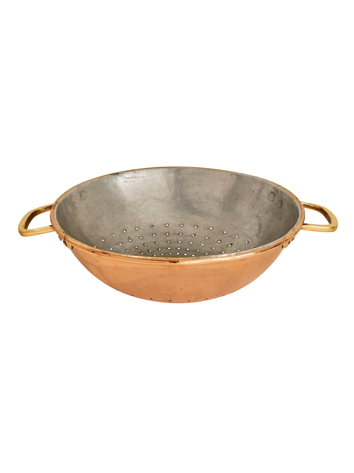 Vintage 1880s French Large Copper Handled Colander | Specialty Cookware ...
