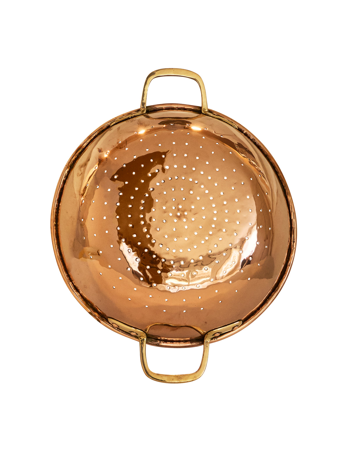 Vintage 1880s French Large Copper Handled Colander | Specialty Cookware ...