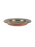 Vintage 1880s Large French Copper Pie Plate Weston Table