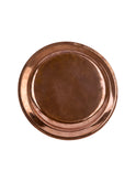 Vintage 1880s Large French Copper Pie Plate Weston Table